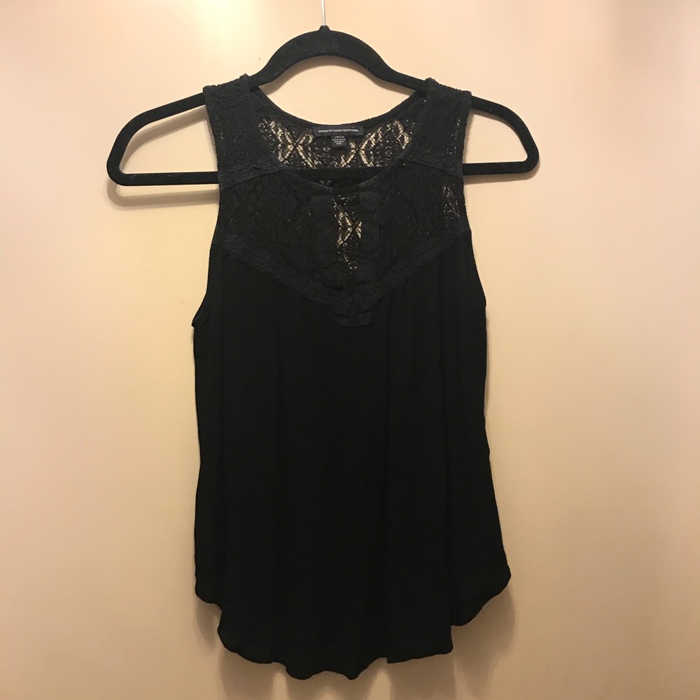 Black American Eagle Top (S)